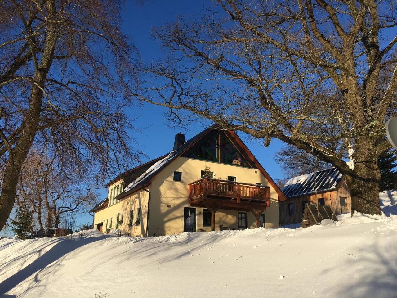 Ferienwohnung Laempelberg Klingenthal Exterior foto
